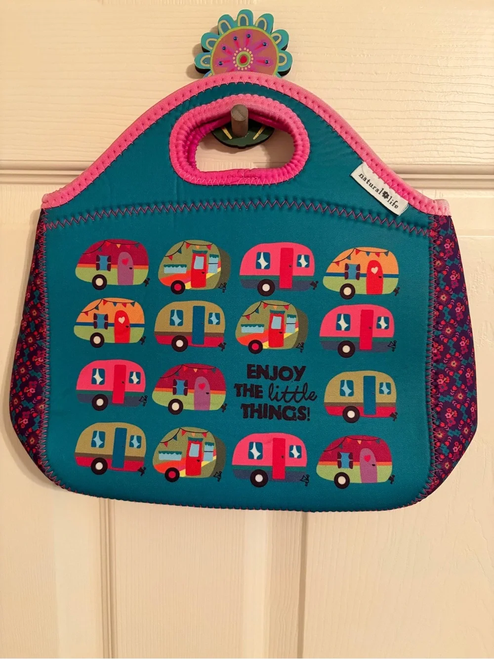 NATURAL LIFE NEOPRENE LUNCHBAG — NWT. VINTAGE ITEM